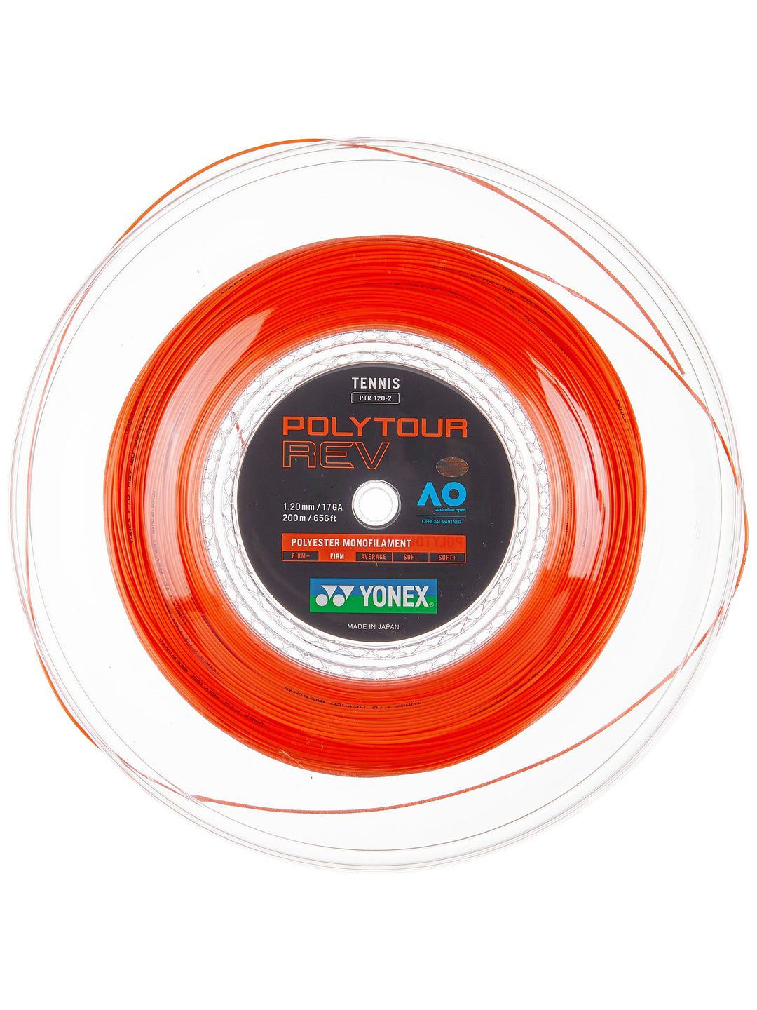 Polytour Rev 17 naranja ROLLO YONEX POLYTOUR REV - Imagen 1