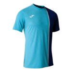 PLAYERA JOMA SMASH BICOLOR TURQUESA/FLUOR