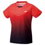 PLAYERA YONEX CUELLO CREW RUBY RED