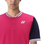 POLO YONEX HOMBRE (SLIM FIT) AZUL/ROSA - Imagen 3