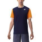 POLO YONEX HOMBRE (SLIM FIT) AZUL/NARANJA - Imagen 2