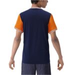 POLO YONEX HOMBRE (SLIM FIT) AZUL/NARANJA - Imagen 3