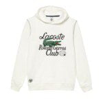 SUDADERA LACOSTE ROLAND GARROS BLANCA