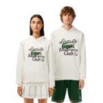 SUDADERA LACOSTE ROLAND GARROS BLANCA - Imagen 4
