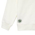 SUDADERA LACOSTE ROLAND GARROS BLANCA - Imagen 3