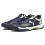 CALZADO PUMA SOLAR COURT PADEL AZUL/AMARILLO - Imagen 3