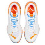 CALZADO PUMA SOLAR COURT PADEL BLANCO/NARANJA - Imagen 2