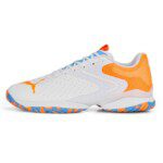 CALZADO PUMA SOLAR COURT PADEL BLANCO/NARANJA - Imagen 3