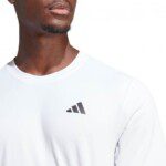 PLAYERA ADIDAS TENIS BLANCA - Imagen 3