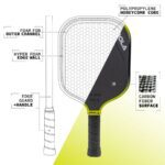 PALA PICKLEBALL JOOLA ANNA BRIGHT SCORPEUS 3S 14MM - Imagen 5