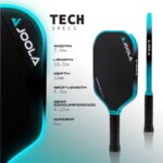 PALA PICKLEBALL JOOLA BEN JOHNS PERSEUS 3S 16MM - Imagen 3